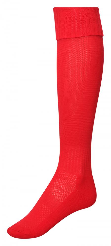 Monkhouse Plain Red Games Socks